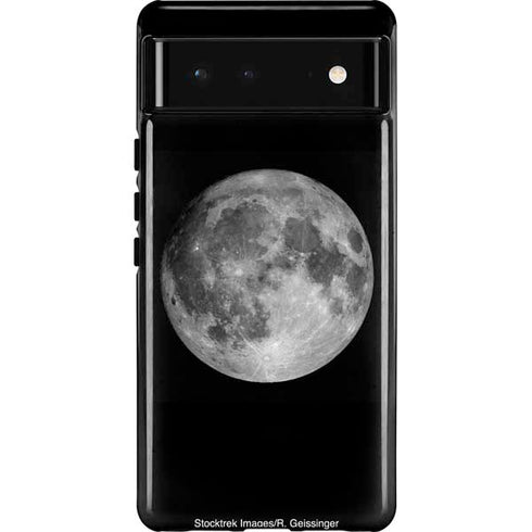 Full Moon Space Pixel Cases
